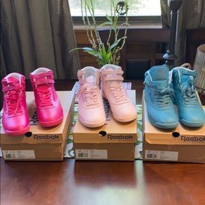 Woman’s Reebok classic high tops!